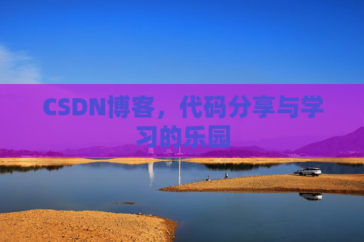 CSDN博客,代码分享与学习的乐园